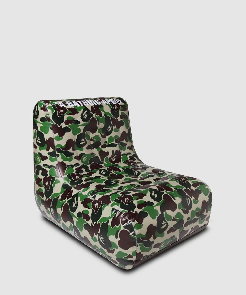 BAPE - A Bathing Ape ABC camo inflatable chair | GREEN | SEVENSTORE