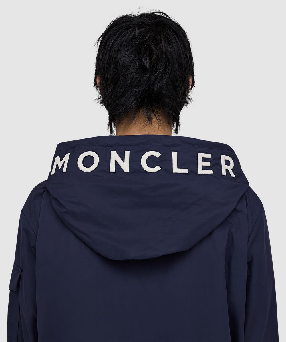 Moncler Sassiere windbreaker jacket | NAVY | SEVENSTORE