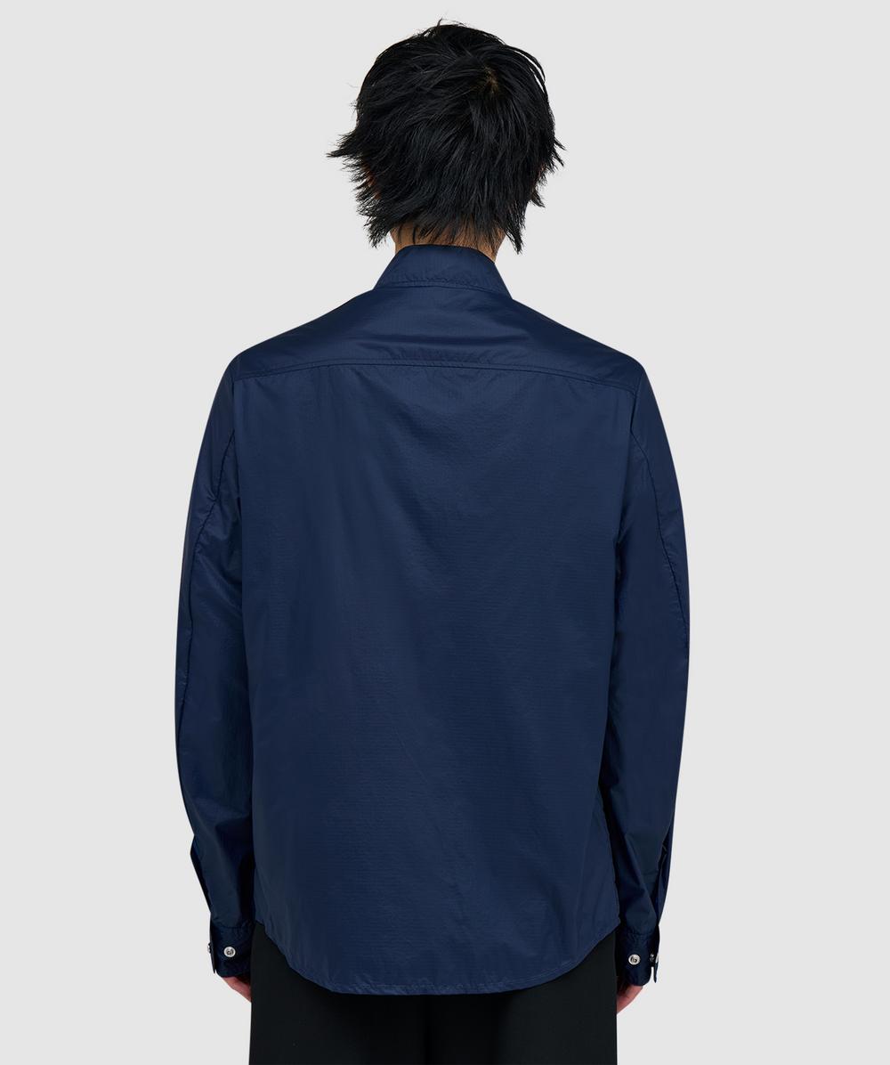 Moncler Nylon ripstop overshirt | NAVY | SEVENSTORE