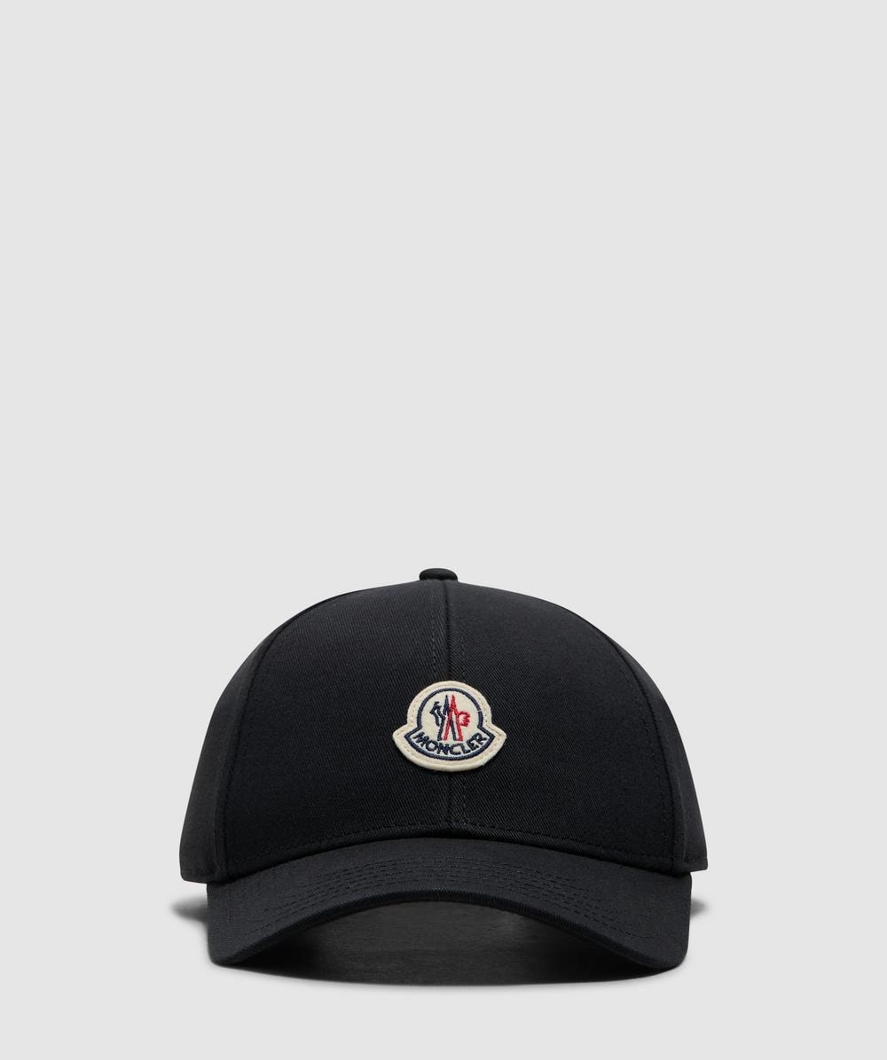 Moncler 黒 キャップ Moncler Baseball cap | BLACK | SEVENSTORE