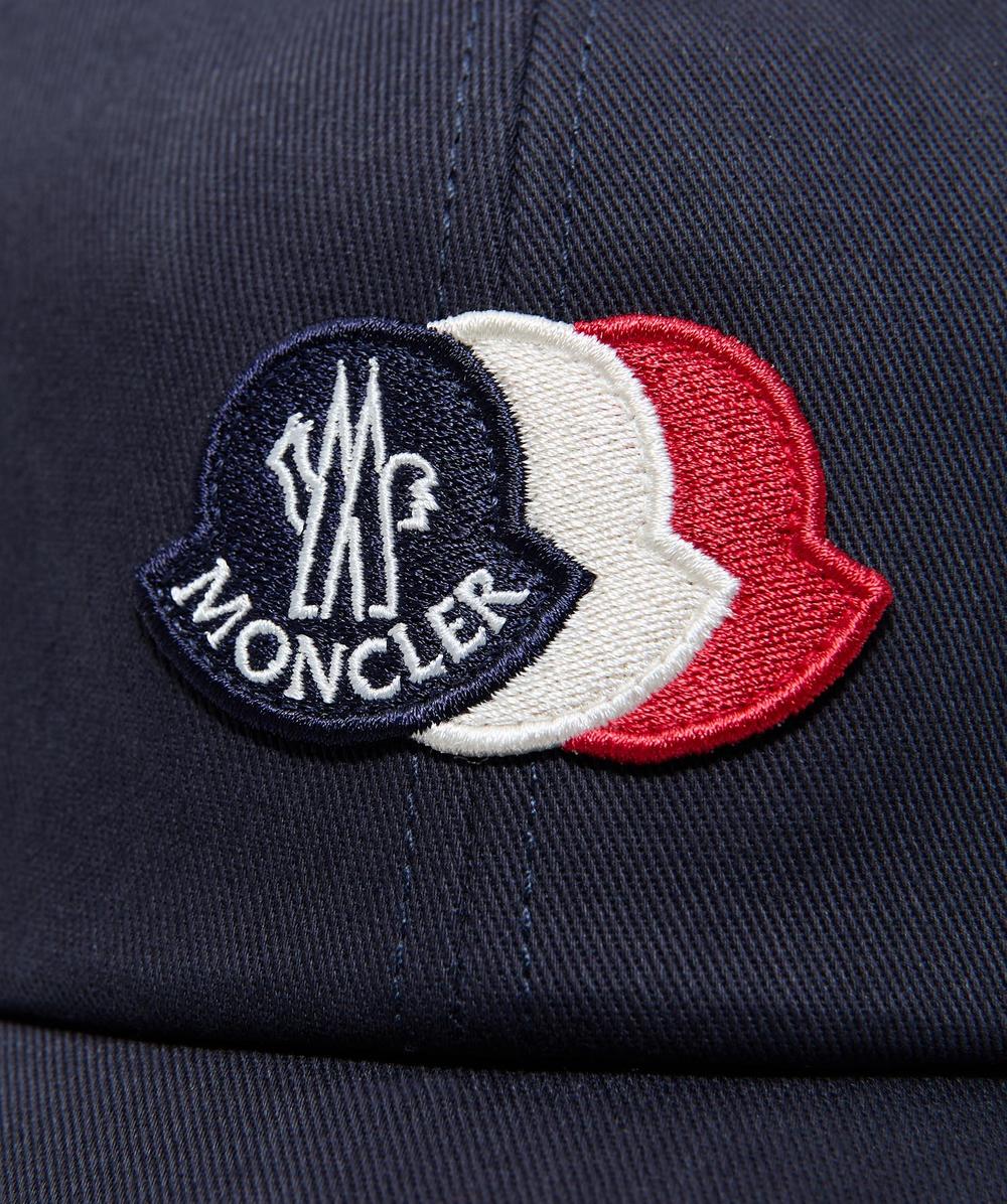 Moncler Tri logo baseball cap | NAVY | SEVENSTORE