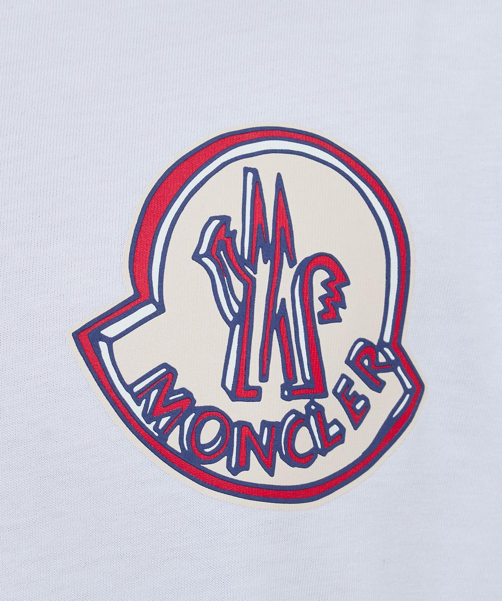 Moncler 3D logo t-shirt | WHITE | SEVENSTORE