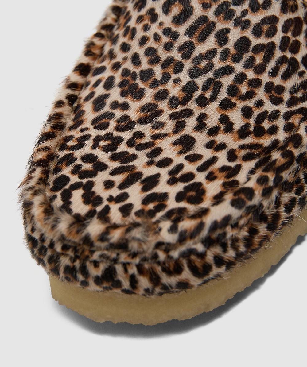Clarks Originals Wallabee t-bar shoe | LEOPARD PRINT | SEVENSTORE