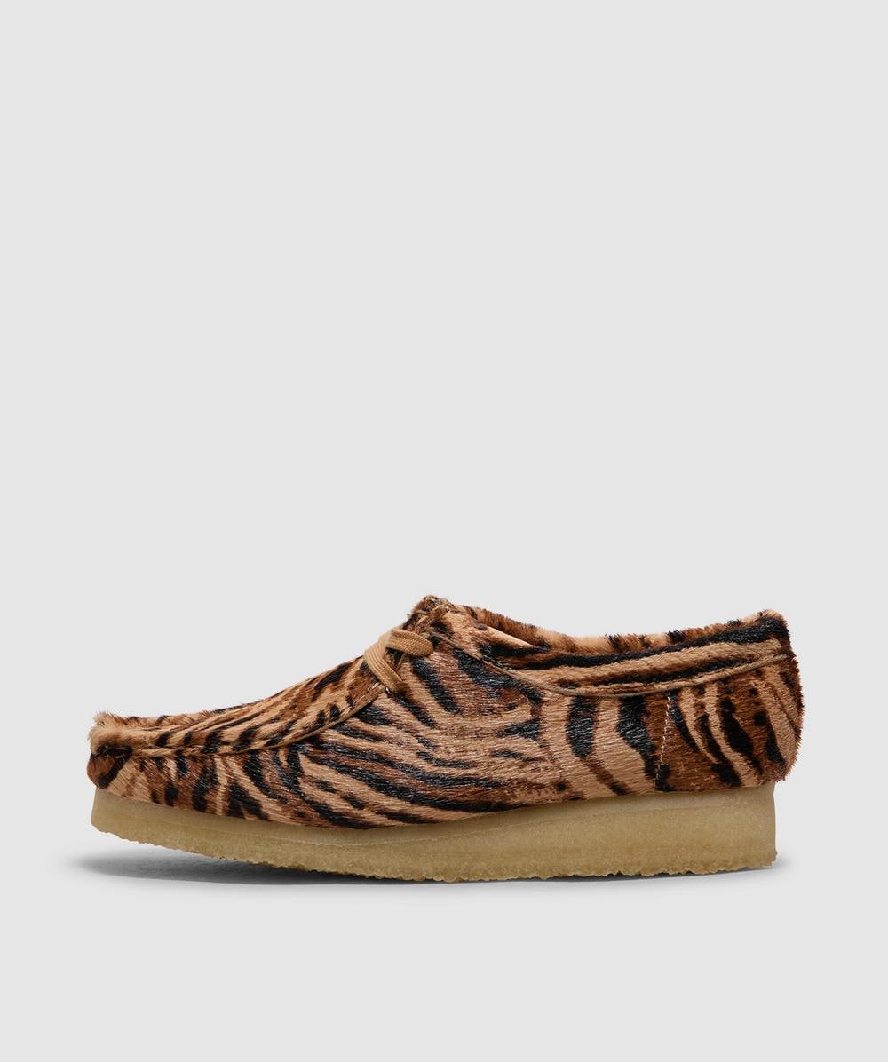 Clarks Originals Women'S Wallabee Shoe (Tiger Print - 3) - Size 3 - Women's, Unisex