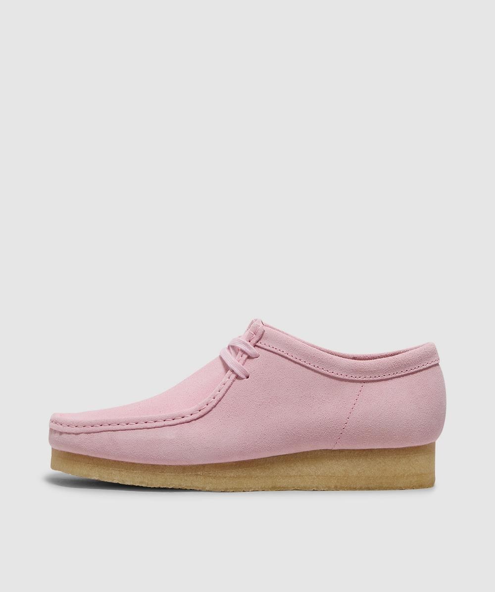 Clarks Originals Wallabee Shoe (Light Pink Suede - 8) - Size 8 - Men's, Unisex