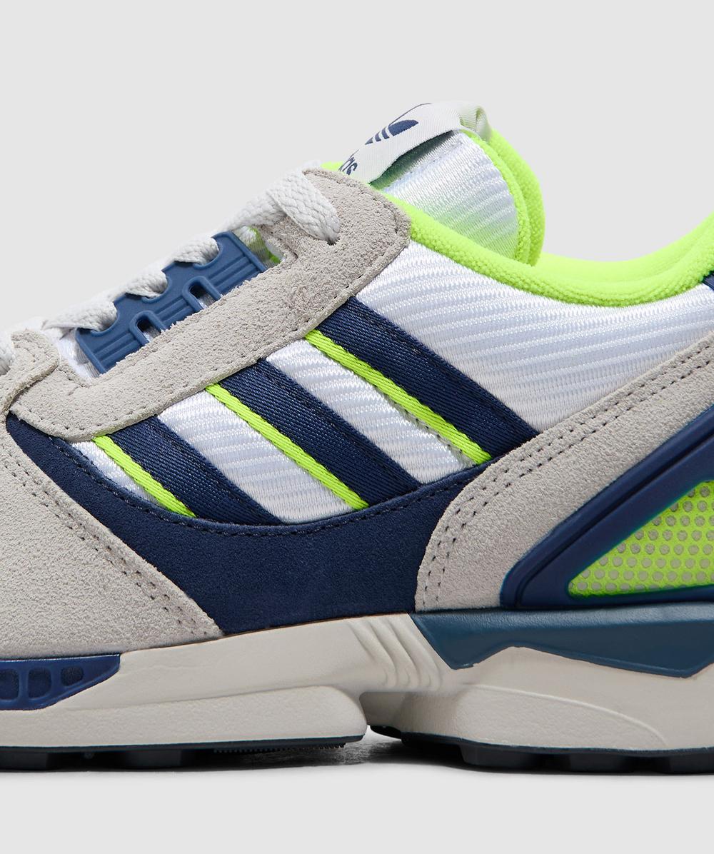 adidas ZX 8000 sneaker | FTWR WHITE/DARK BLUE/GREY ONE | SEVENSTORE