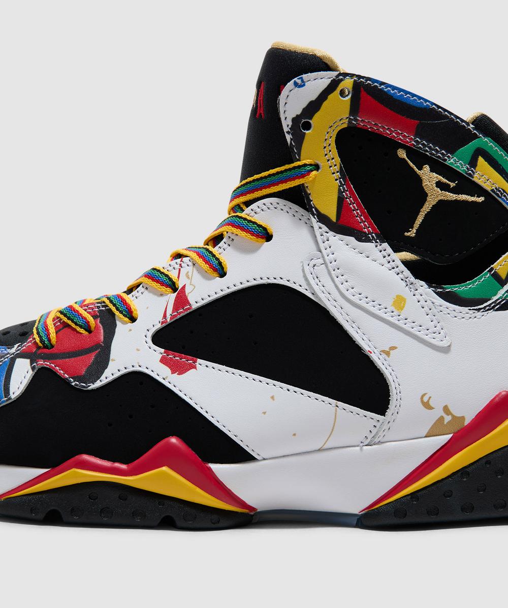 Jordan Air Jordan 7 'Miro' sneaker | WHITE/MULTI-COLOR-MULTI-COLOR