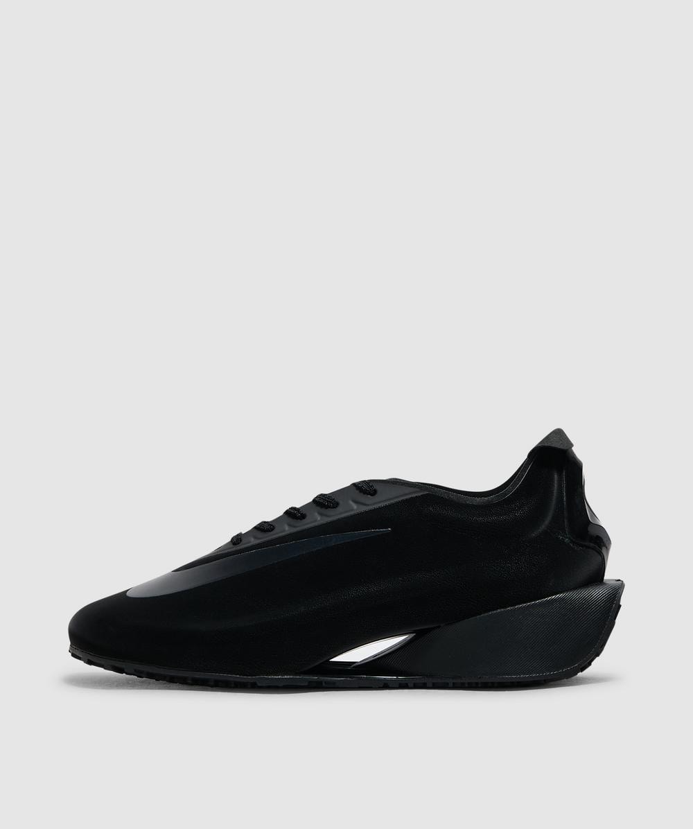 Nike Men's Black First Sight Run Sneaker (Black/-Mtlc Dark Grey - 8) - Size 8