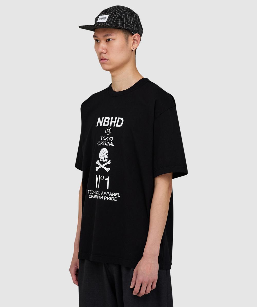 Neighborhood NH. TEE SS-8 t-shirt | BLACK | SEVENSTORE