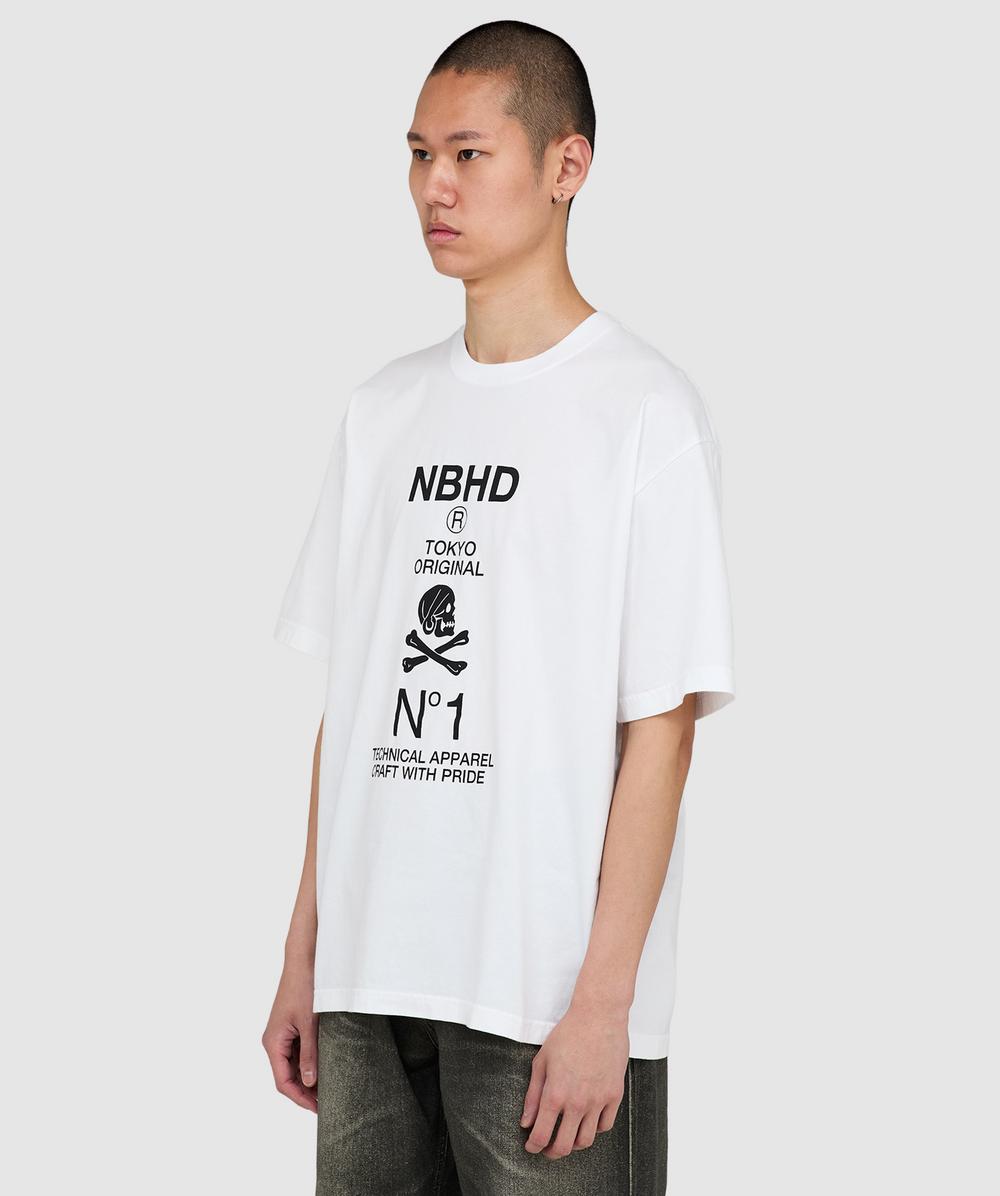Neighborhood NH. TEE SS-8 t-shirt | WHITE | SEVENSTORE