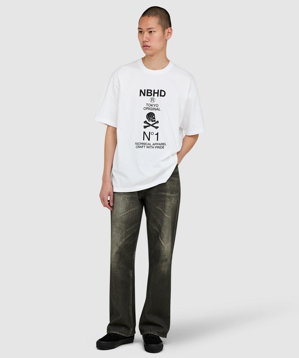 Neighborhood NH. TEE SS-8 t-shirt | WHITE | SEVENSTORE