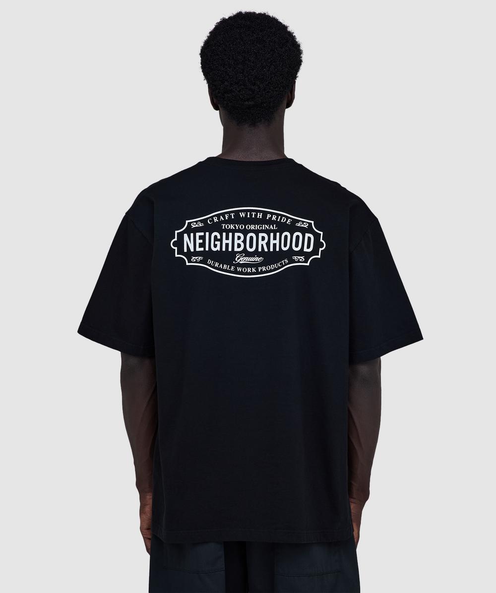 Neighborhood Nh. Tee Ss-1 T-shirt In Black