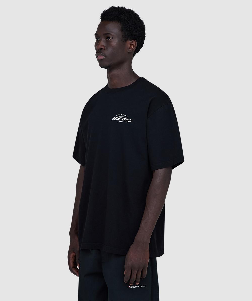 NEIGHBORHOOD　NH . TEE SS-1　BLACK　XL Neighborhood NH. TEE SS-1 t-shirt | BLACK | SEVENSTORE