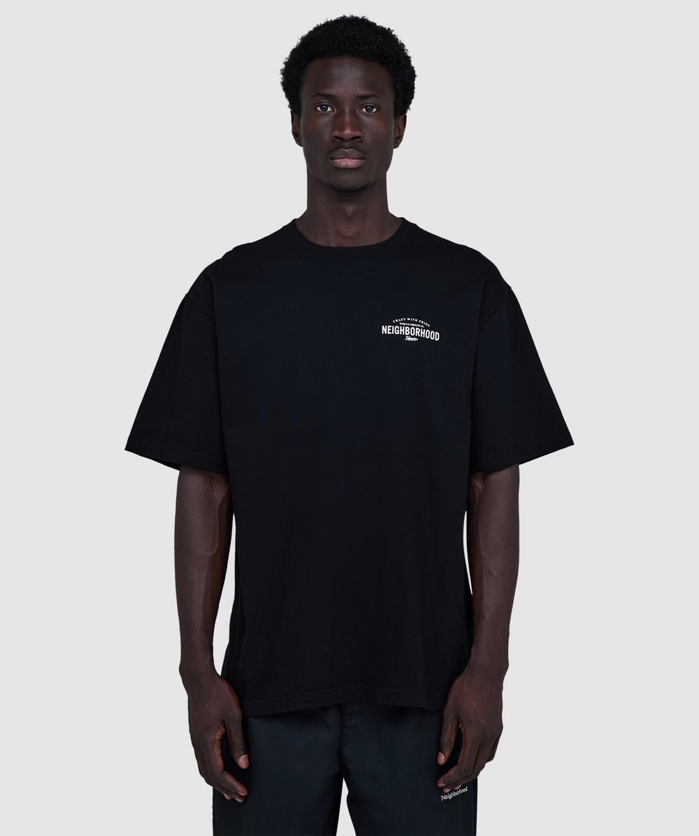 NEIGHBORHOOD　NH . TEE SS-1　BLACK　XL Neighborhood NH. TEE SS-1 t-shirt | BLACK | SEVENSTORE