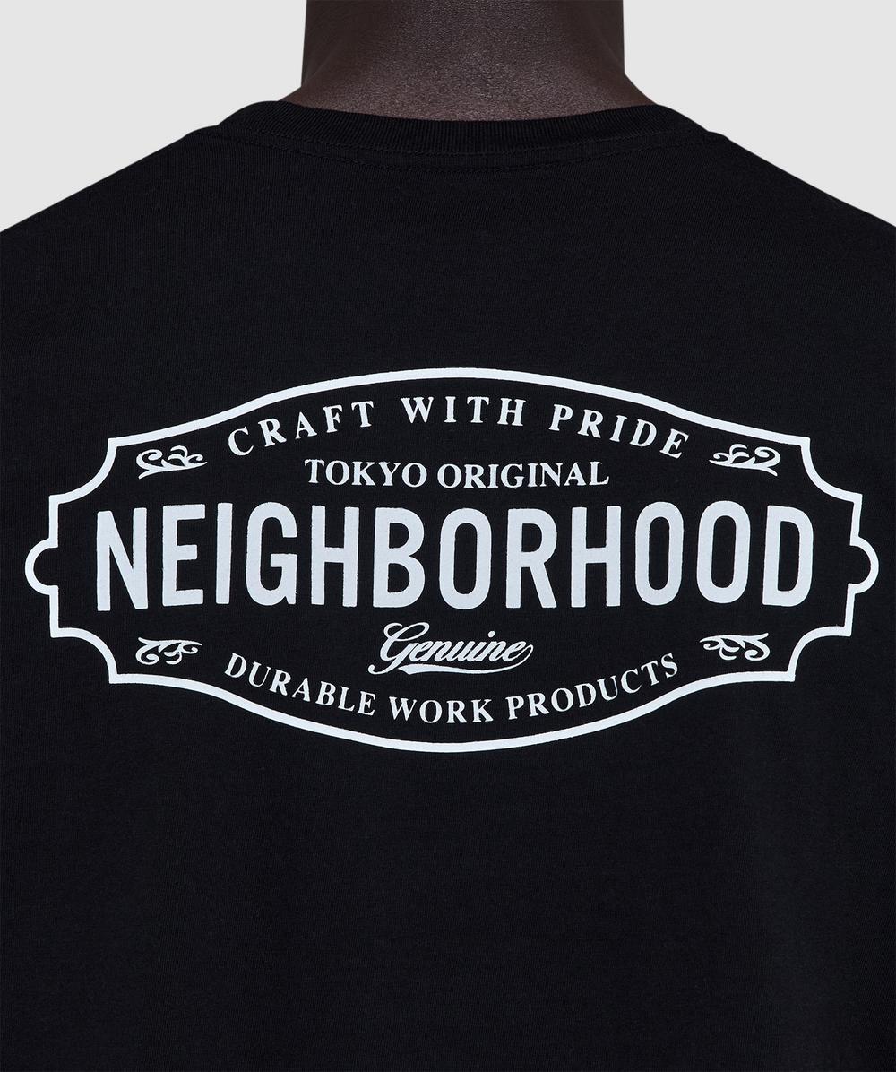 Neighborhood NH. TEE SS-1 t-shirt | BLACK | SEVENSTORE