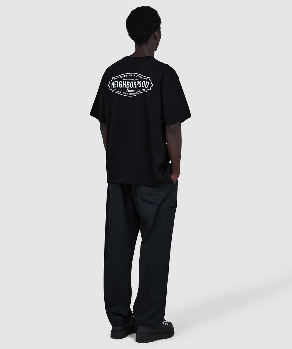 Neighborhood NH. TEE SS-1 t-shirt | BLACK | SEVENSTORE