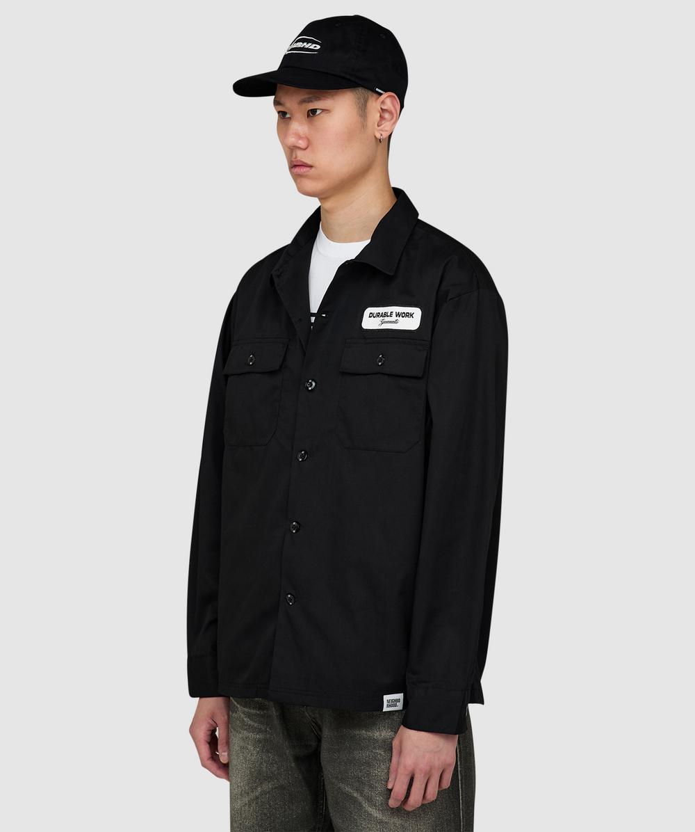 Neighborhood Classic work LS-1 shirt | BLACK | SEVENSTORE