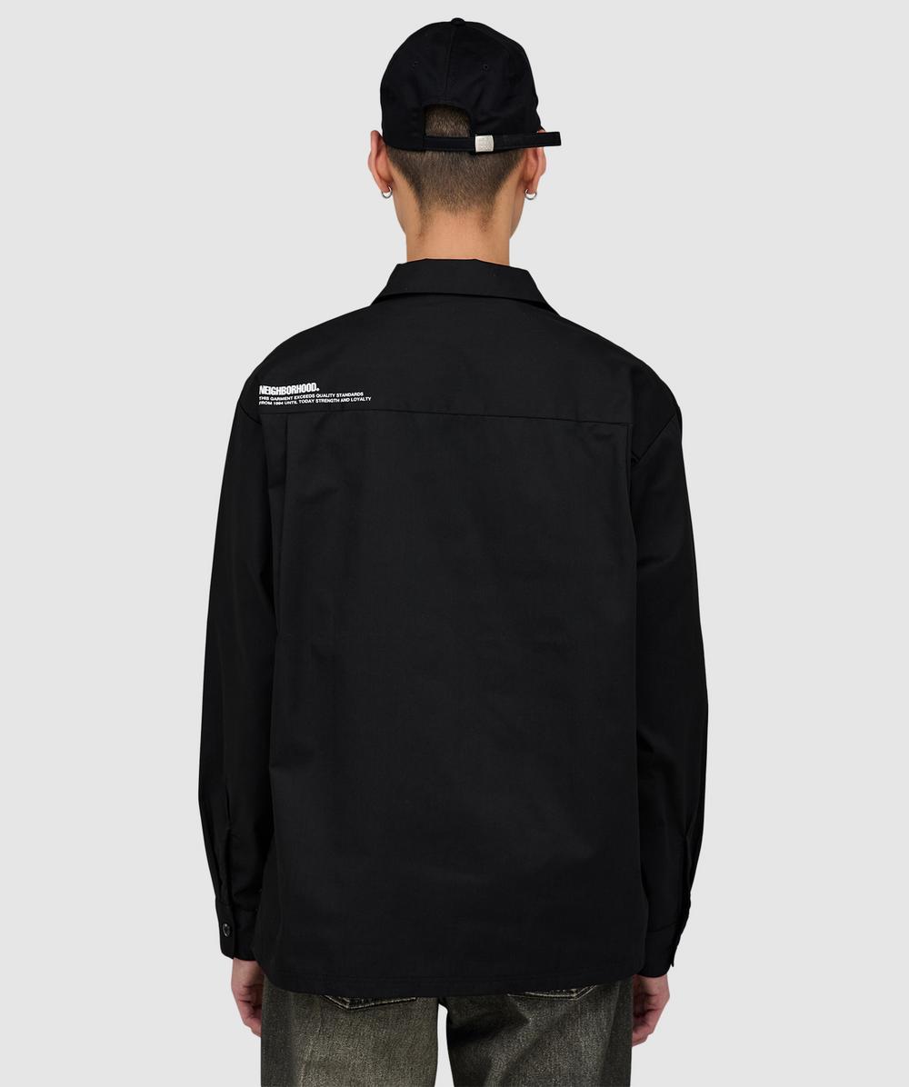 Neighborhood Classic work LS-1 shirt | BLACK | SEVENSTORE