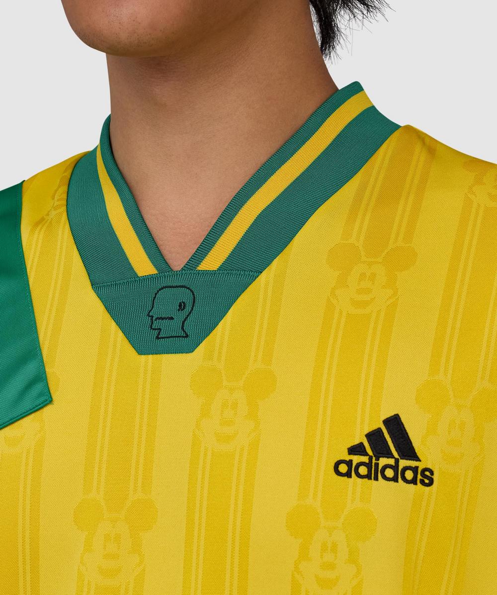 adidas x Brain Dead x Disney football jersey shirt | BOLD GOLD