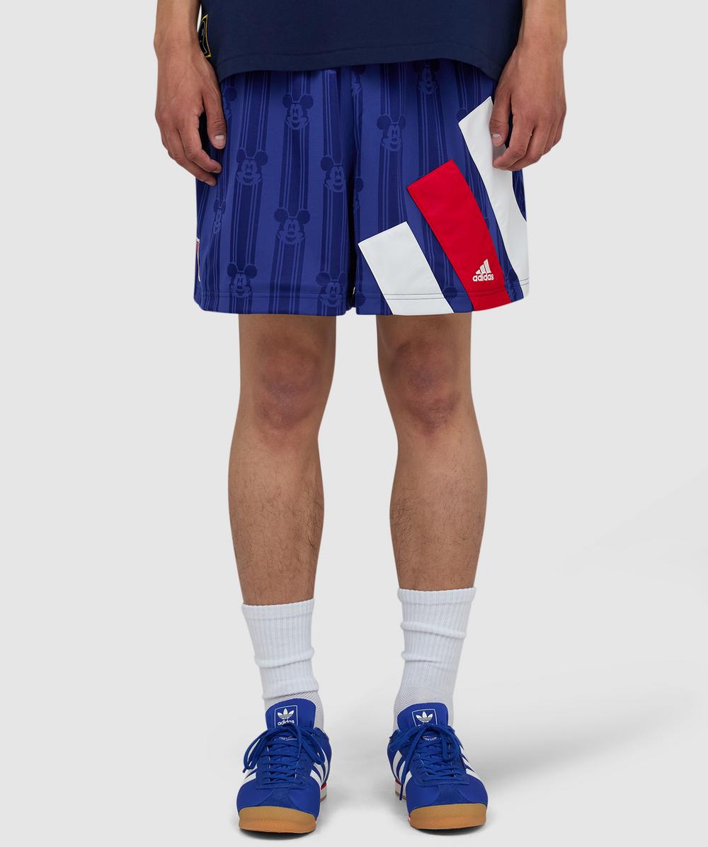 Adidas Originals Adidas X Brain Dead X Disney Football Short In Blue