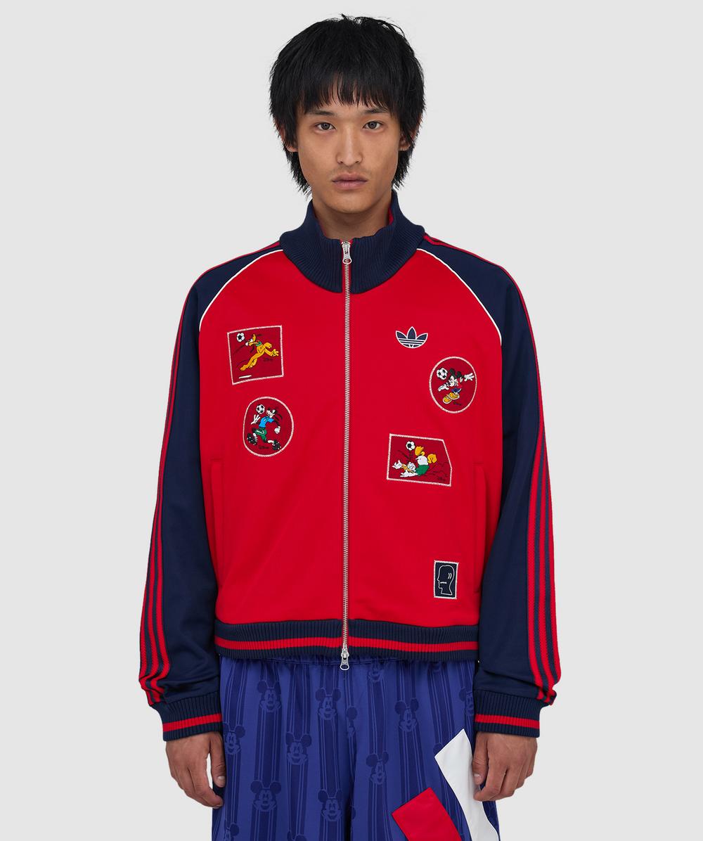 Adidas Originals Adidas X Brain Dead X Disney Track Jacket In Purple