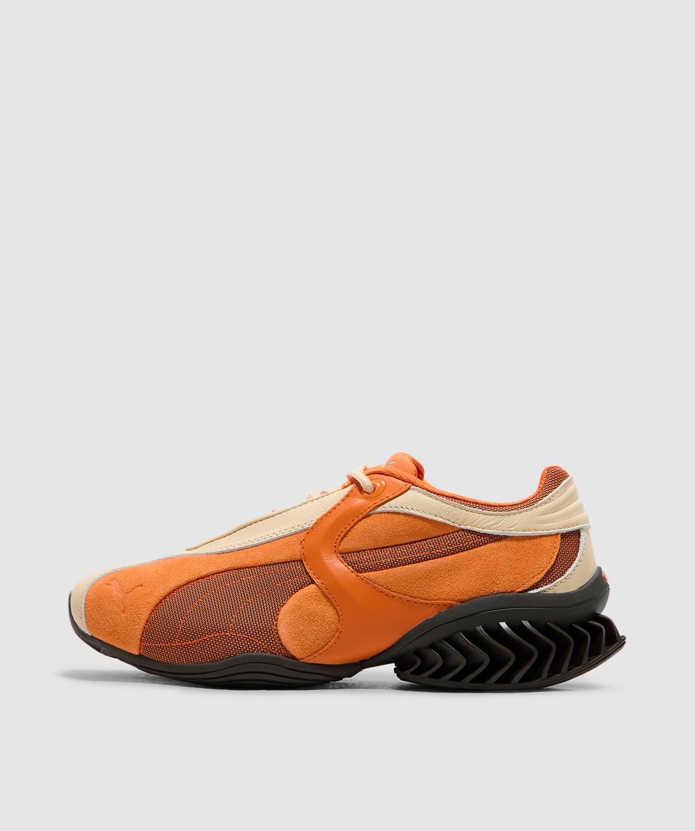 Puma Men's Orange Cell Geo 1 Sneaker (Canvas-Maple Syrup - 8.5) - Size 8.5