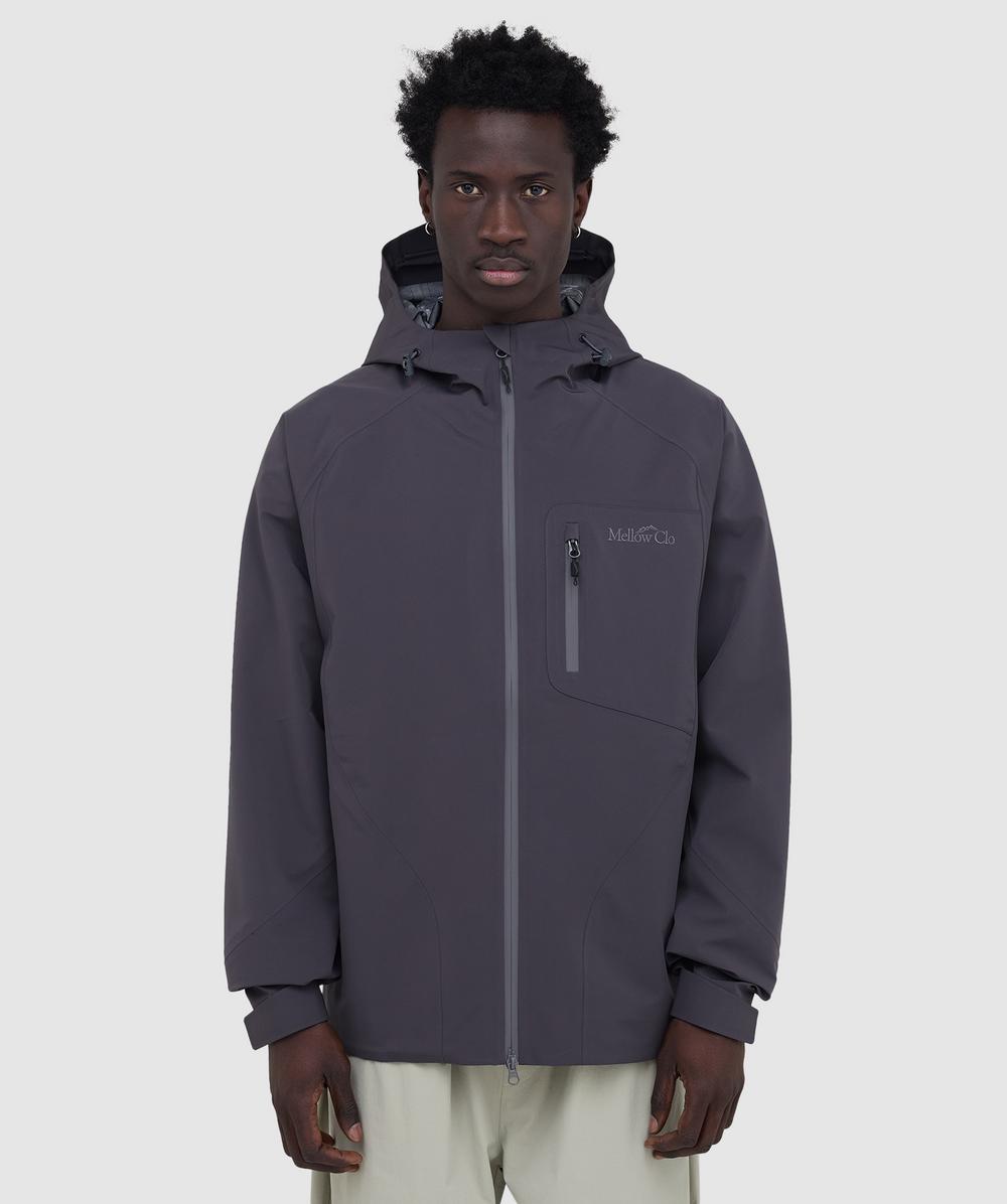Mellow Clo 3l Trek Jacket In Gray