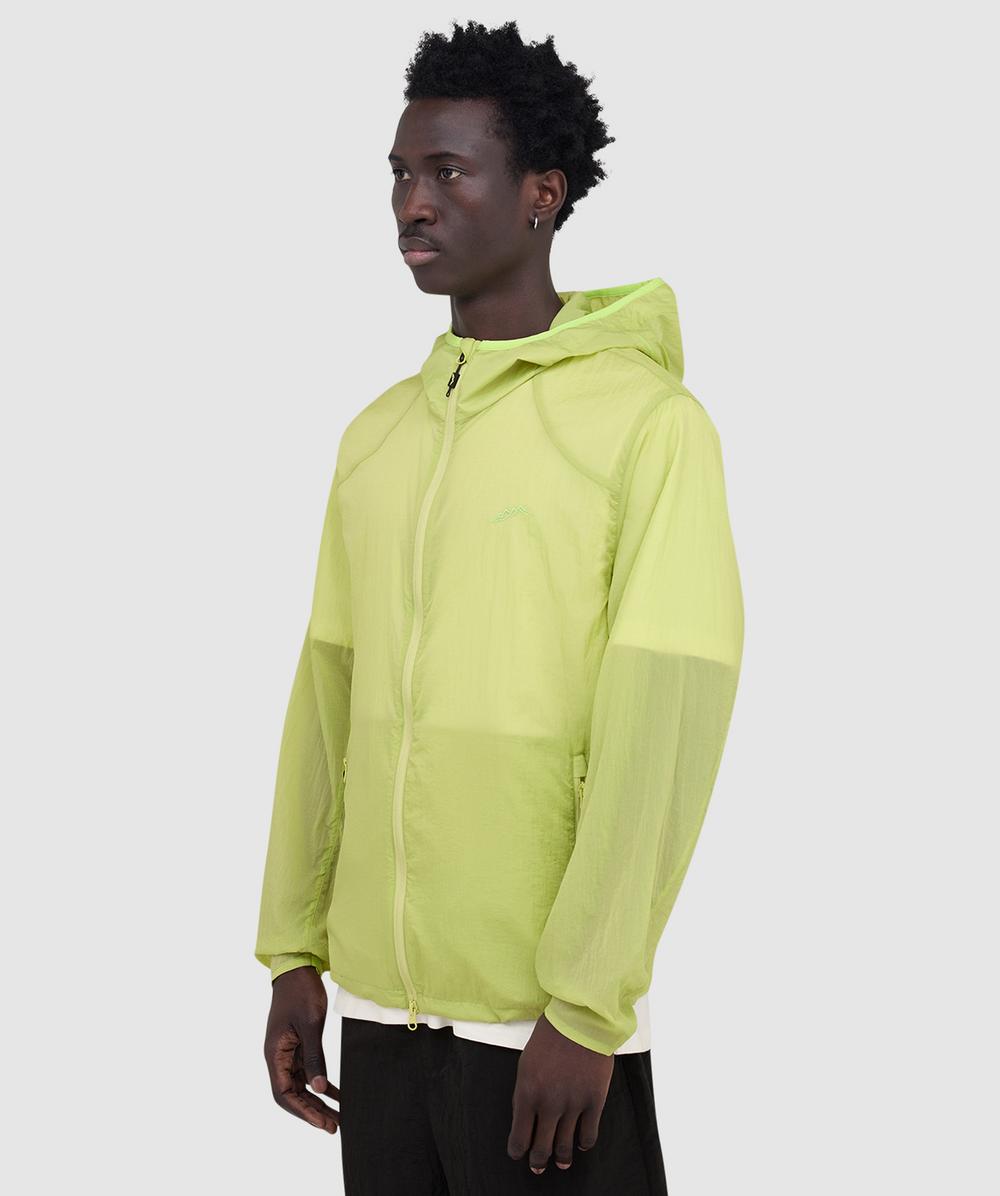 ジャケット・アウター shalom club gummy jacket melange Mellow Clo Exhale jacket | LIME | SEVENSTORE