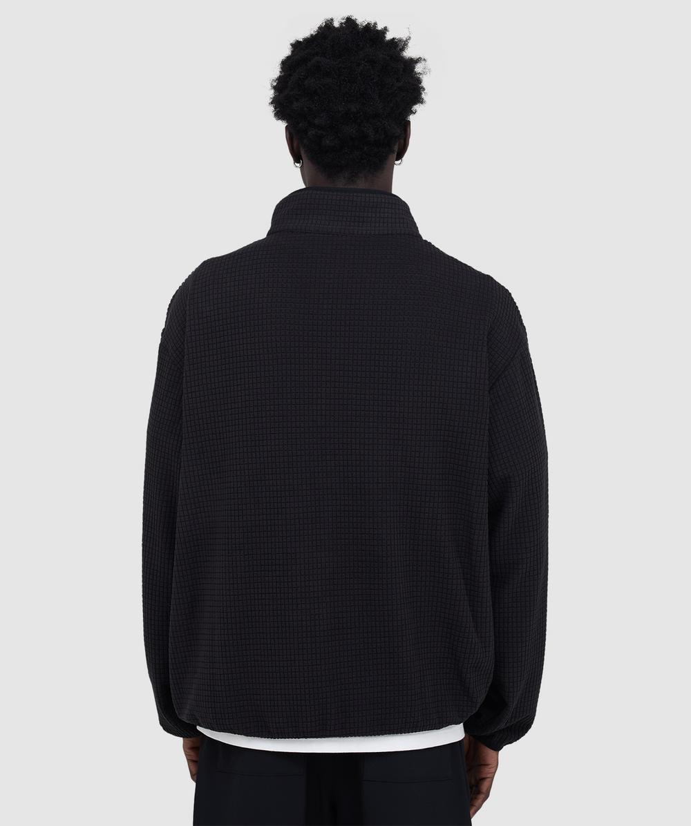 Mellow Clo Summit half zip fleece jacket | BLACK | SEVENSTORE