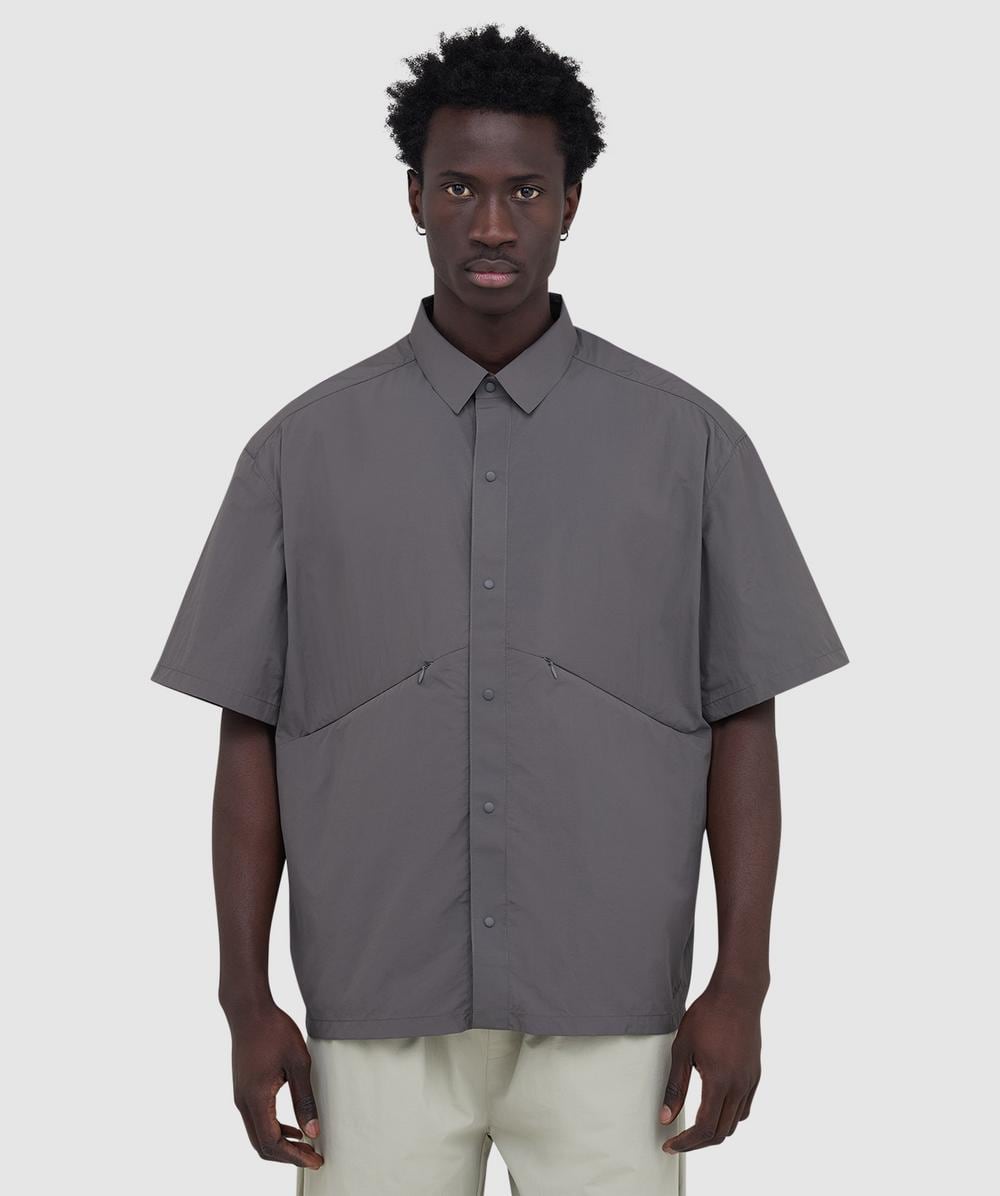 Mellow Clo Multi Trail Shirt In Gray