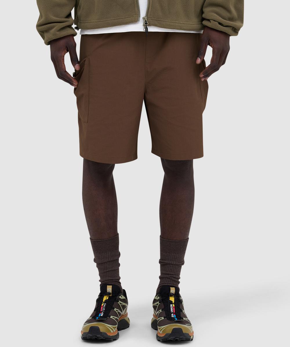 Mellow Clo Forage Short In Brown