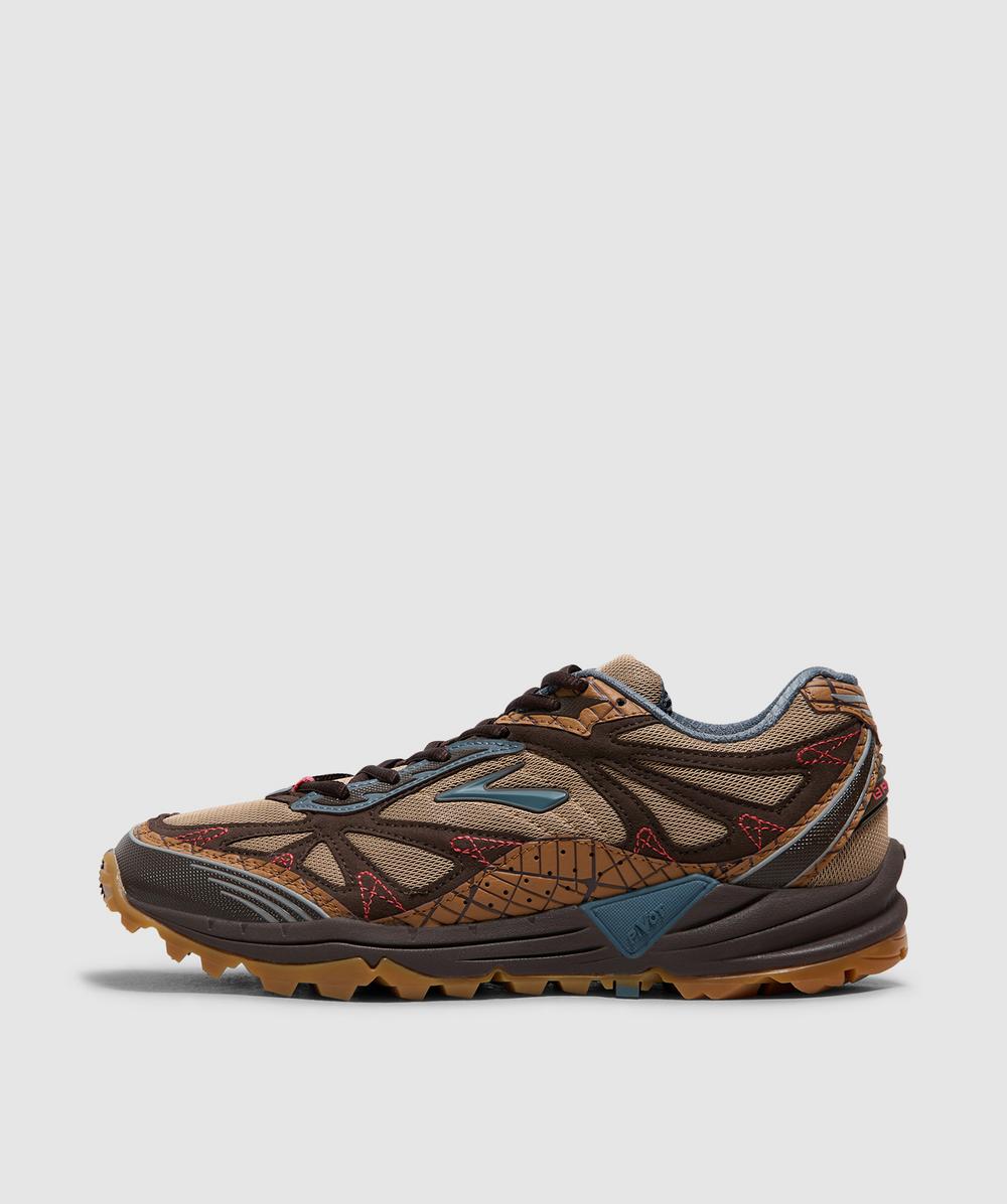 Brooks X Staple Cascadia 1 Sneaker In Brown