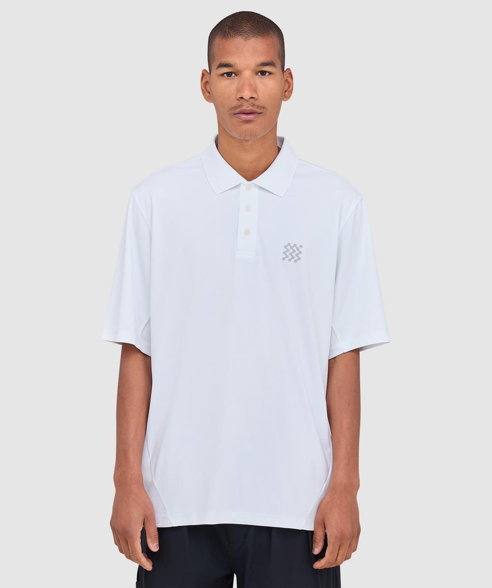 Manors Course Polo Shirt In White