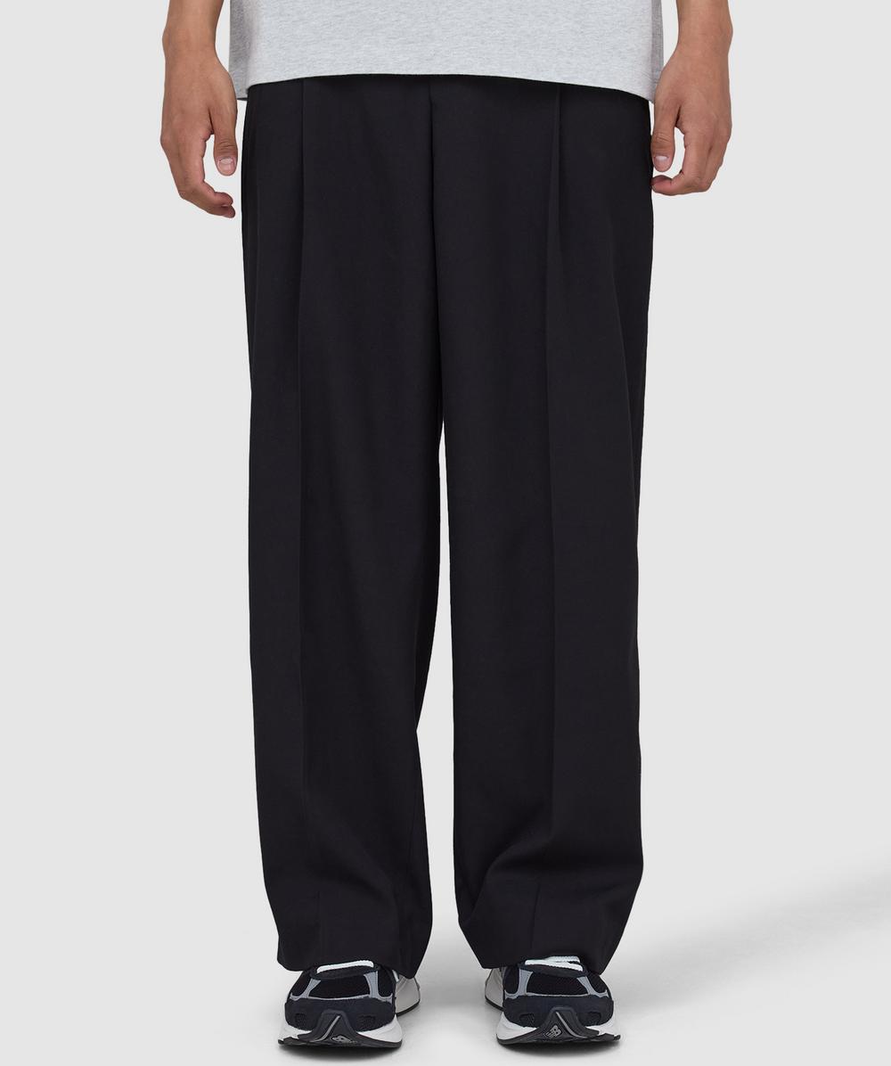 Aboutblank About:blank Tailored Wide Leg Pant In Black