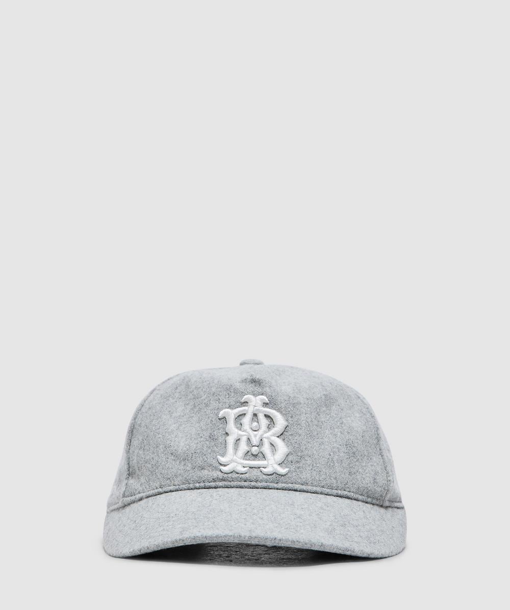 Aboutblank About:blank Monogram Cap In Gray