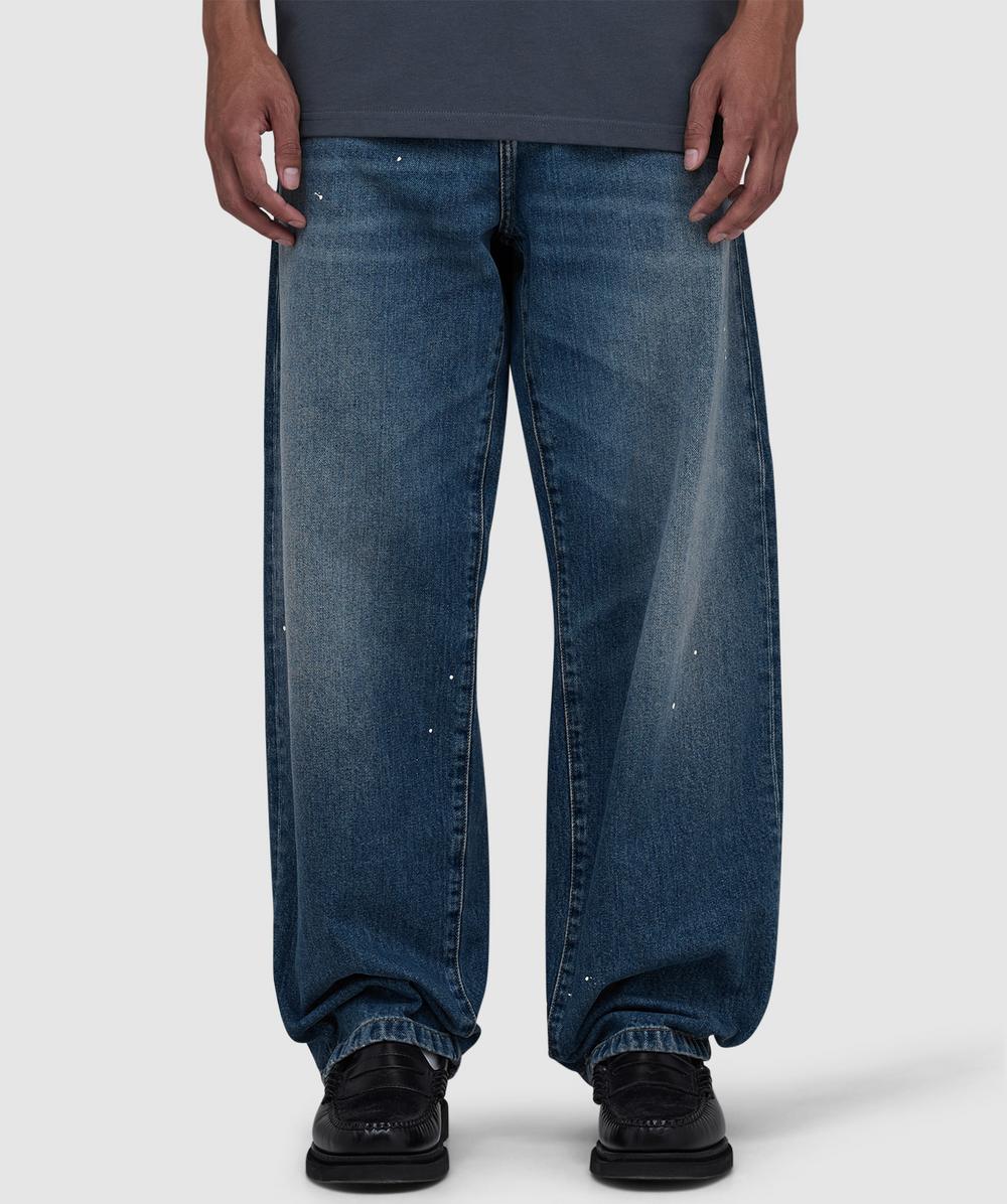 Carhartt Wip Men's Blue Landon Pant /Destroy Wash Splatter - Image 10