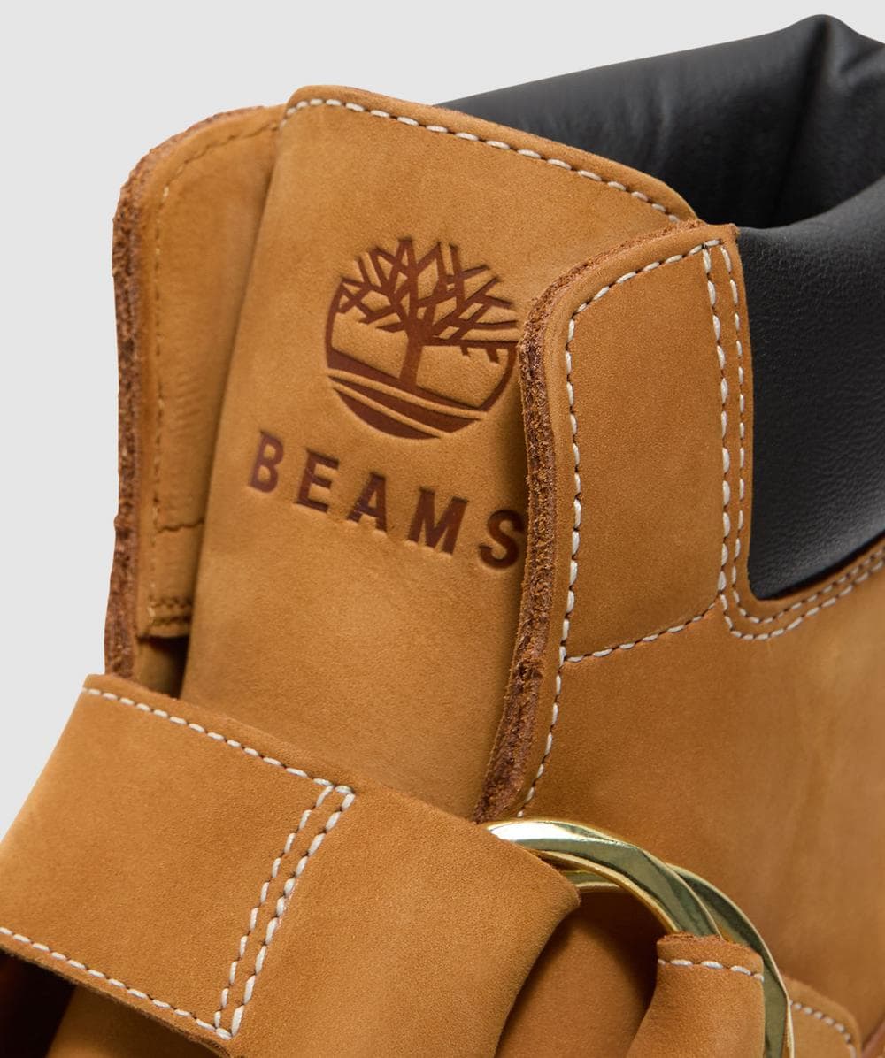 Timberland X Beams heritage mid buckle gore-tex boot | WHEAT