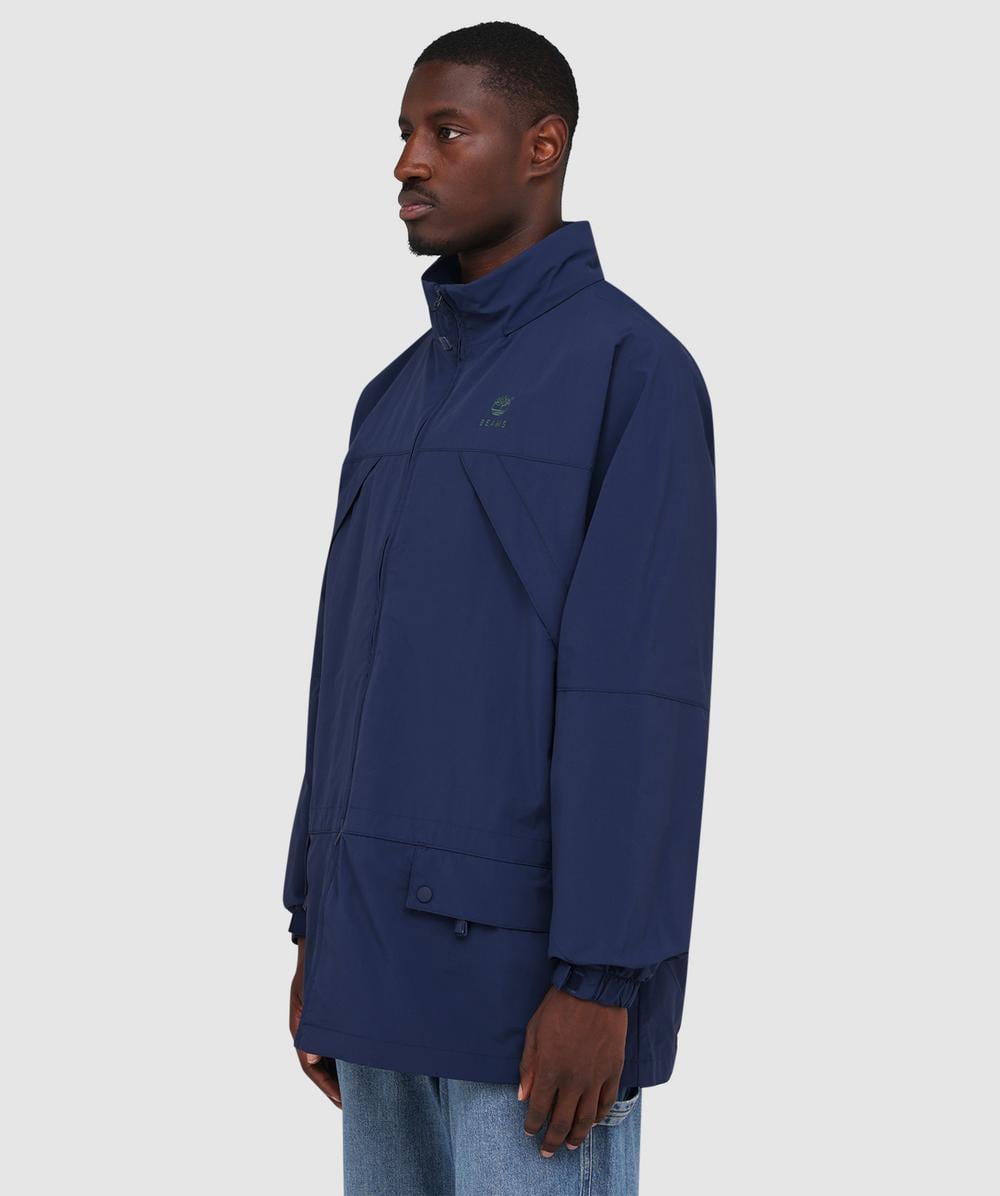 Timberland X Beams Nylon zip up convertible jacket | PEACOAT