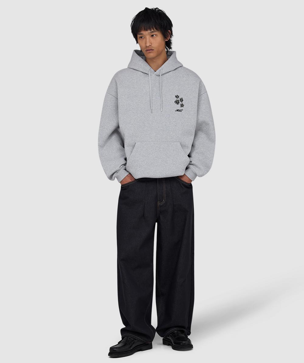 MKI MIYUKI ZOKU Hibiscus hoodie | GREY | SEVENSTORE