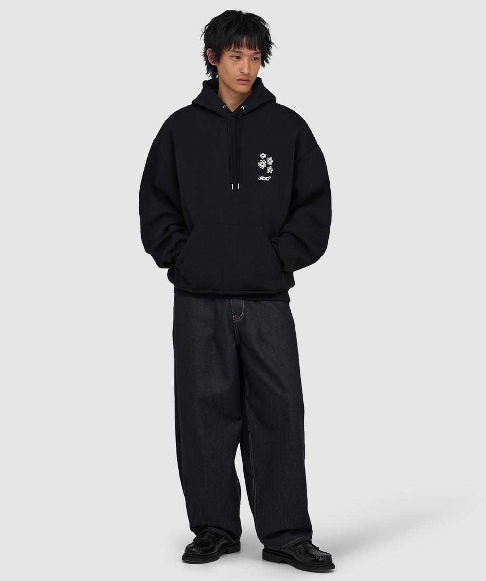 ミキティー MKI MIYUKI ZOKU Hibiscus hoodie | BLACK | SEVENSTORE