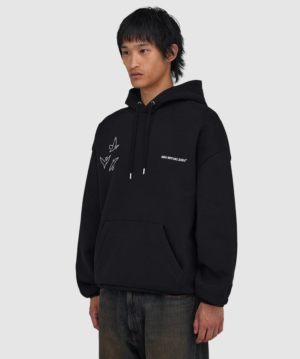 MKI MIYUKI ZOKU Flight hoodie | BLACK | SEVENSTORE