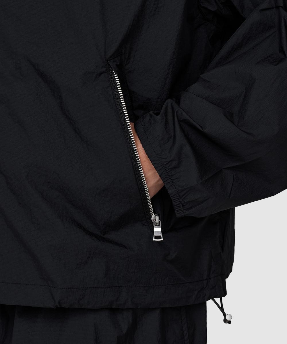 MKI MIYUKI ZOKU Hyperlight hooded wind jacket | BLACK | SEVENSTORE