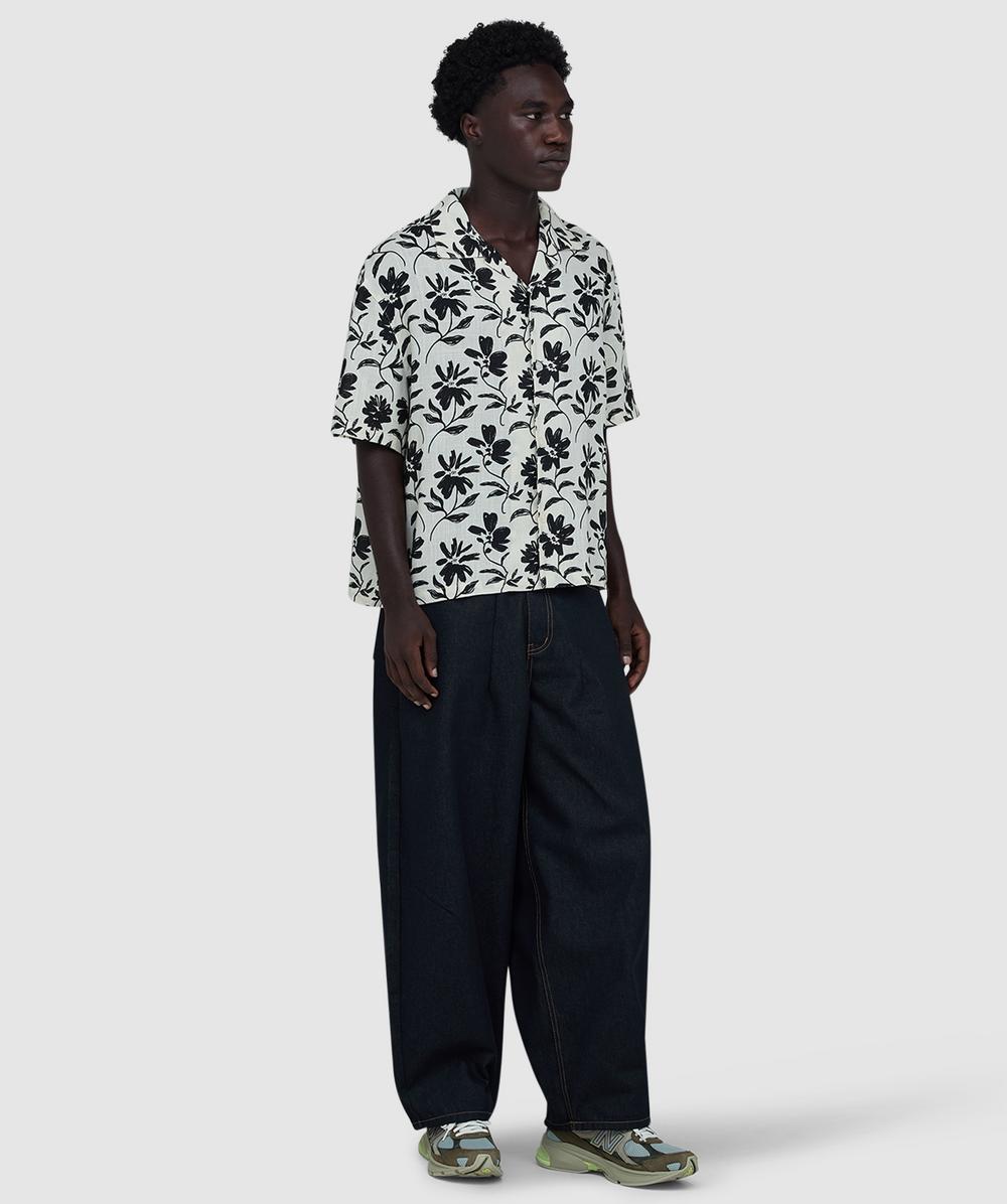 MKI MIYUKI ZOKU Floral linen vacaction shirt | RAW | SEVENSTORE