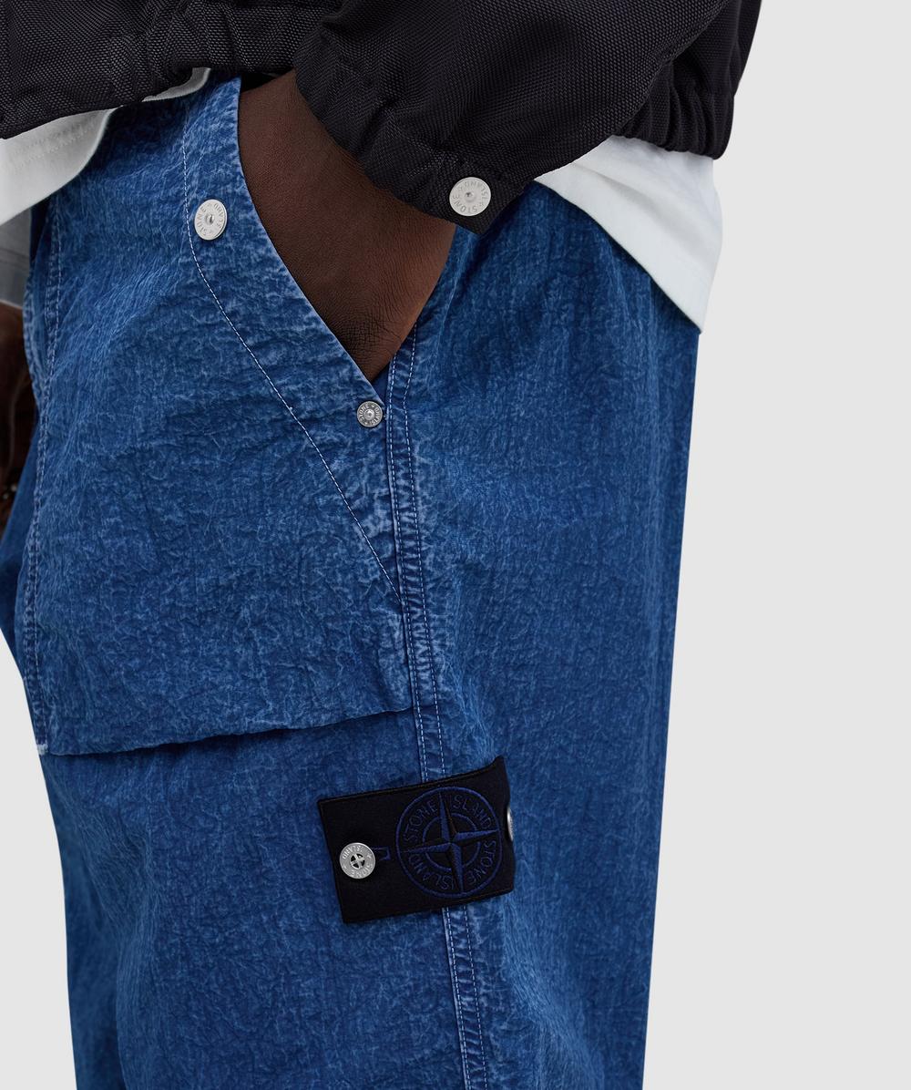 Stone Island Denim Research Hollow fibre nylon indigo-TC corrosion