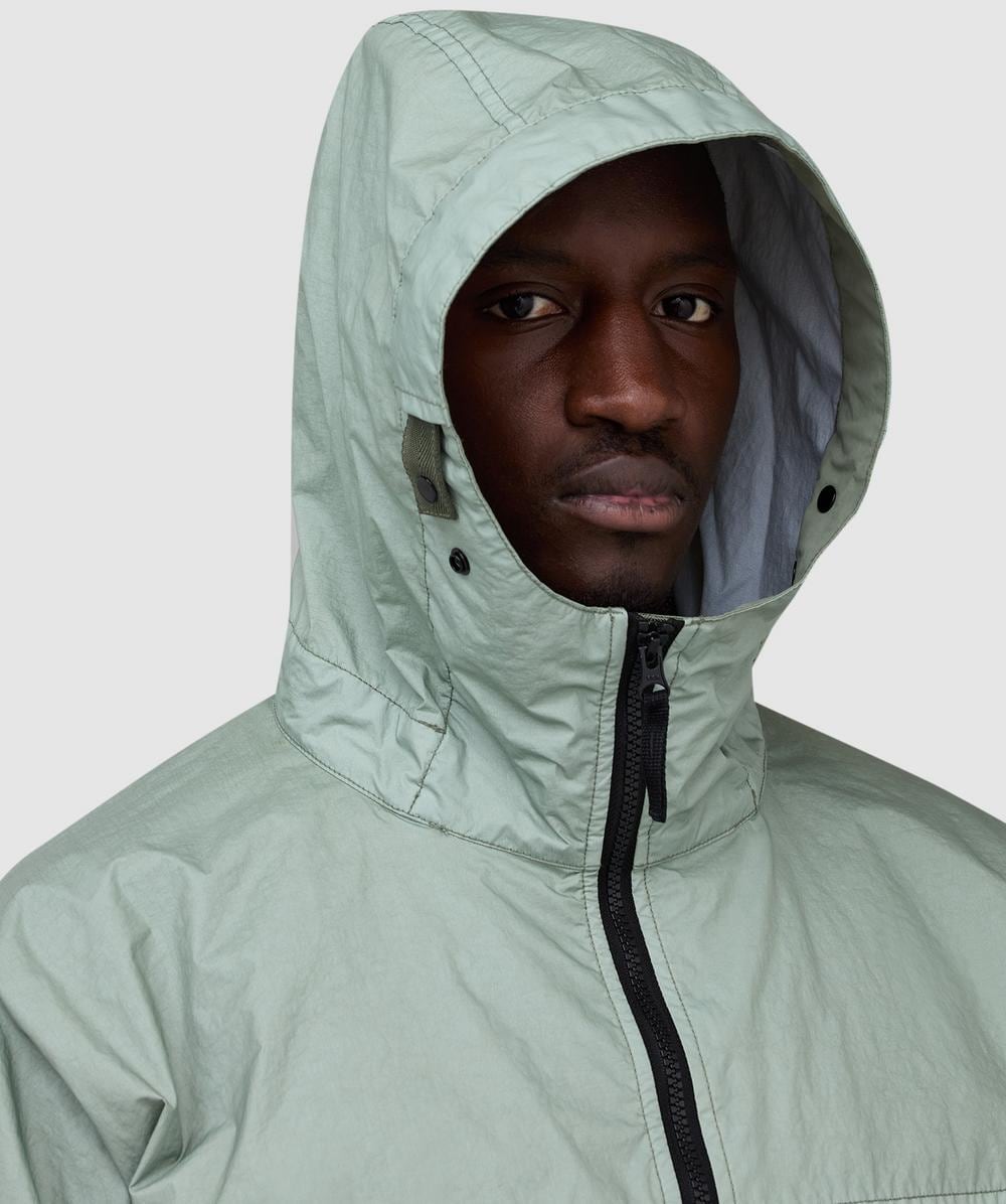 Stone Island Membrana 3L TC short parka jacket | SAGE | SEVENSTORE