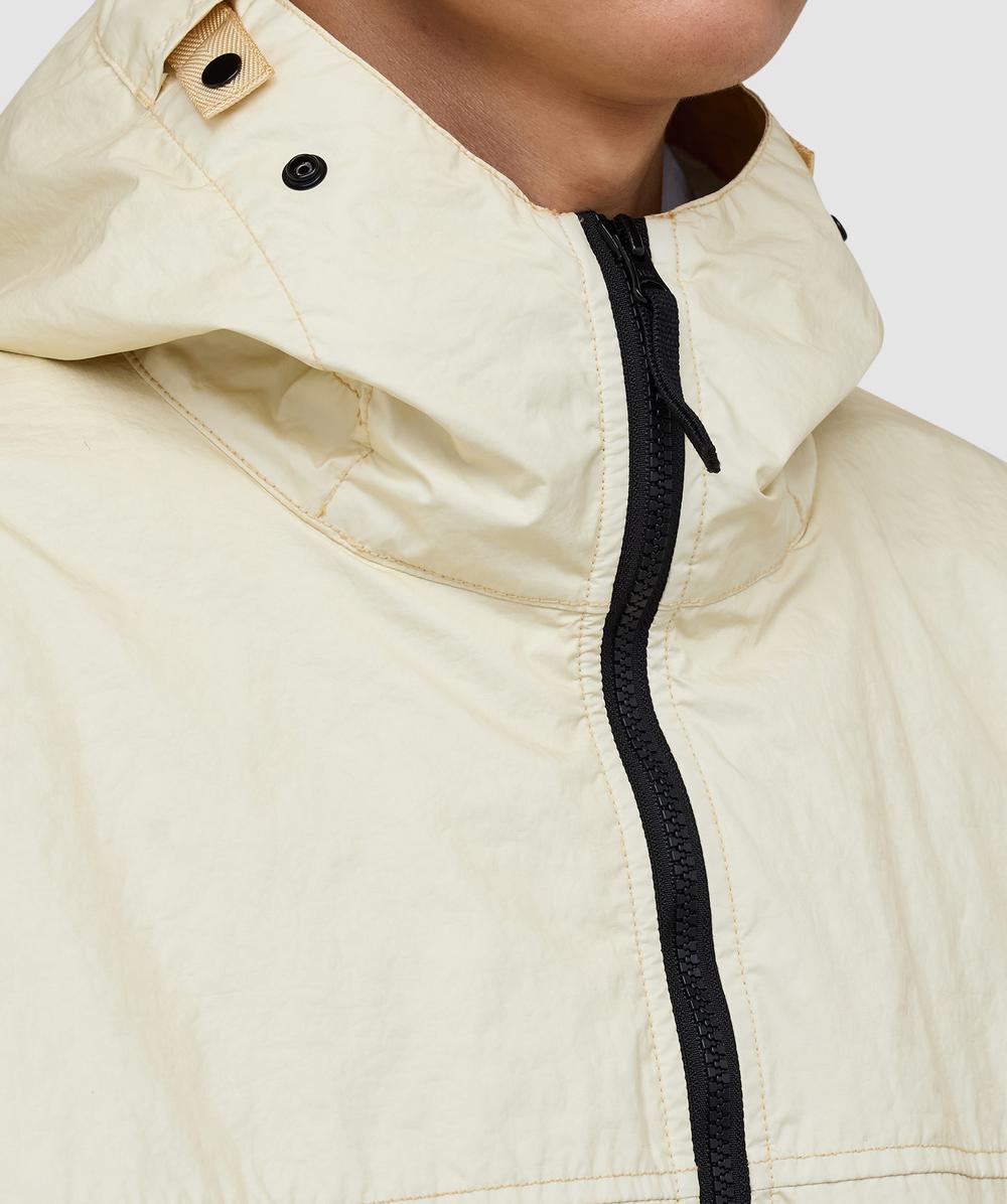Stone Island Membrana 3L TC short parka jacket | IVORY | SEVENSTORE