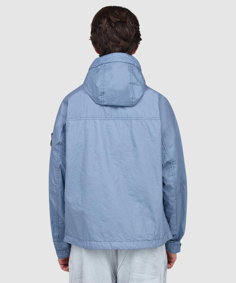 Stone Island Membrana 3L TC short parka jacket | DARK BLUE