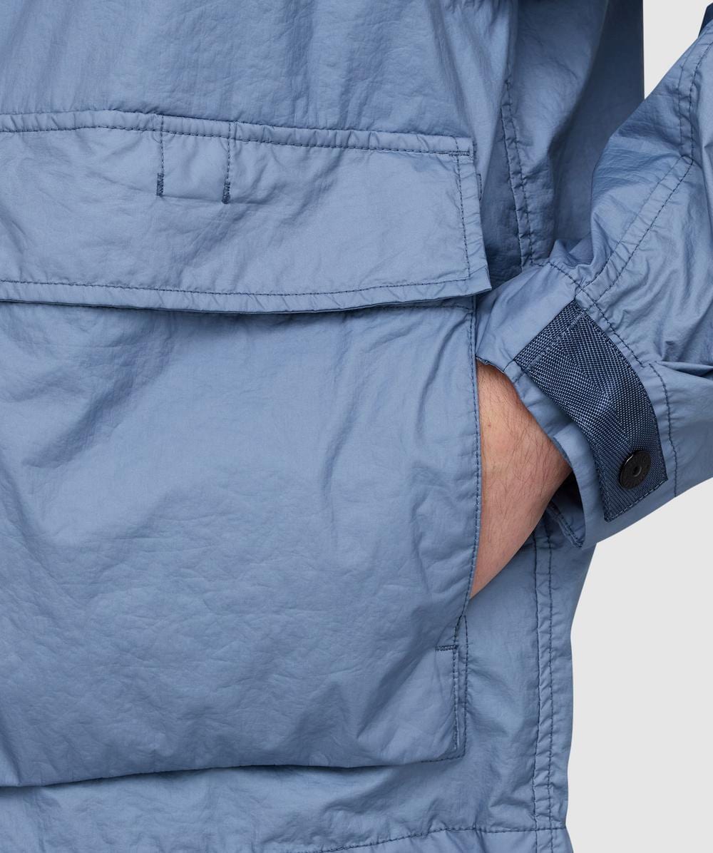 Stone Island Membrana 3L TC short parka jacket | DARK BLUE