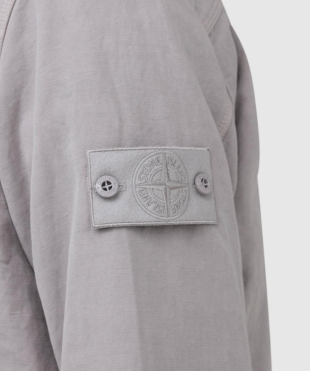 Stone Island Cotton linen canvas ghost shirt | DUST | SEVENSTORE