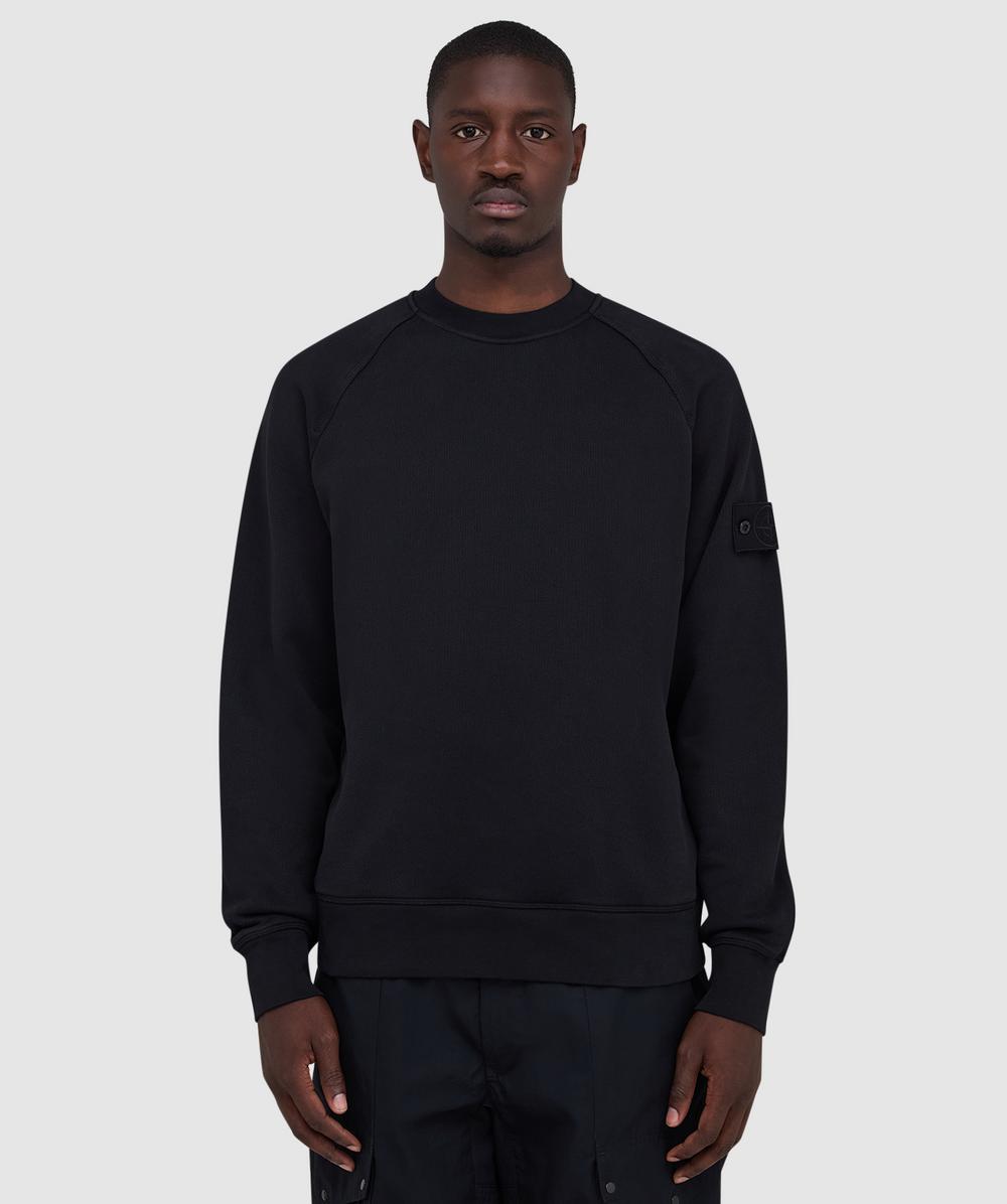 STONE ISLAND STONE ISLAND GHOST HEAVY ORGANIC COTTON SWEATSHIRT